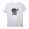Not Today Französische Bulldogge Hund T-Shirt - Klassisch geschnitten, doppelt genähter Saum, perfekt für Hundeliebhaber