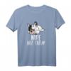 Französische Bulldogge Nope Not Today Grafikdesign T-Shirt – Humorvolles Hundeshirt, Klassisch geschnitten