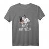 Französische Bulldogge Nope Not Today Grafikdesign T-Shirt – Humorvolles Hundeshirt, Klassisch geschnitten