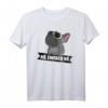 Französische Bulldogge Nope nö einfach nö T-Shirt - Lustiges Hundebesitzer Geschenk für Bulldoggenliebhaber mit Humor