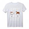 Englische Bulldogge Kaffee T-Shirt – Süßes Geschenk für Hundeliebhaber, Kaffee-Fans & Tierfreunde zu Weihnachten, Geburtstag oder Thanksgiving