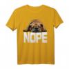 Nope Lazy Englische Bulldogge T-Shirt - Lustiges Geschenk für Hundeliebhaber, Geburtstagsgeschenk für Bulldoggenbesitzer