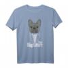 The Dogfather! French Bulldog Dad T-Shirt – Perfekt als Geschenk für Hundeliebhaber, Dog Dad und Frenchie Fan