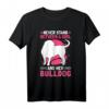 Mädchen mit 40 Geburtstag T-Shirt - Lustiges Englisch Bulldogge & Kaffee Design für Hundeliebhaber