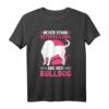 Mädchen mit 40 Geburtstag T-Shirt - Lustiges Englisch Bulldogge & Kaffee Design für Hundeliebhaber