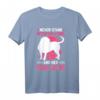 Mädchen mit 40 Geburtstag T-Shirt - Lustiges Englisch Bulldogge & Kaffee Design für Hundeliebhaber