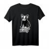 Französische Bulldogge T-Shirt mit Silhouette - Klassisch geschnitten, perfekt für Bulldoggenliebhaber und Hundefans