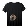Damen Hund Englische Bulldogge T-Shirt mit V-Ausschnitt – Perfektes Geschenk für Bulldoggenfans und Hundeliebhaberinnen