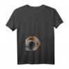 Damen Hund Englische Bulldogge T-Shirt mit V-Ausschnitt – Perfektes Geschenk für Bulldoggenfans und Hundeliebhaberinnen