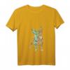 Damen Vintage Französische Bulldogge T-Shirt mit V-Ausschnitt – Perfektes Geschenk für Hundeliebhaber zu Weihnachten & Geburtstag