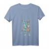 Damen Vintage Französische Bulldogge T-Shirt mit V-Ausschnitt – Perfektes Geschenk für Hundeliebhaber zu Weihnachten & Geburtstag