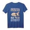 Französische Bulldogge Hund Positiv Auf Müde Getestet T-Shirt – Lustiges Schlafshirt für Hundeliebhaber & Frenchie Fans, Perfekt als Geschenk für Familie & Freunde