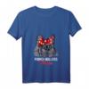 Damen Französische Bulldogge Mama T-Shirt mit V-Ausschnitt – Lustiges Hundemotiv, Geschenkideen für Hunde- & Frenchie-Liebhaber zu Geburtstag, Weihnachten & Muttertag