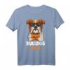 Englische Bulldogge Hund Papa Herrchen T-Shirt – Perfektes Geschenk für Hundeliebhaber, Vater, Bruder & Freund zum Geburtstag, Weihnachten & Vatertag