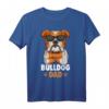 Englische Bulldogge Hund Papa Herrchen T-Shirt – Perfektes Geschenk für Hundeliebhaber, Vater, Bruder & Freund zum Geburtstag, Weihnachten & Vatertag