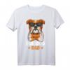 Englische Bulldogge Hund Papa Herrchen T-Shirt – Perfektes Geschenk für Hundeliebhaber, Vater, Bruder & Freund zum Geburtstag, Weihnachten & Vatertag