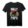 Herren Bully Papa T-Shirt - Englische Bulldogge Hund Geschenk mit Humor für Hundeliebhaber & Hundeväter