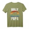 Herren Bully Papa T-Shirt - Englische Bulldogge Hund Geschenk mit Humor für Hundeliebhaber & Hundeväter