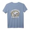 Conti Bulldoggen T-Shirt für Hundehalter und Bulldoggenfans - Hundeliebhaber Geschenk für Gassi-Geher und Familienmitglieder