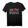Bulldogge T-Shirt für Hundebesitzer – Hunde Zubehör & Hundeliebe Design für Gassi, Hundeschule & Hundewiese