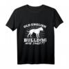 Old English Bulldog Was sonst Hundebesitzer Gassi T-Shirt - Perfektes Geschenk für Hunde- und Bulldoggenliebhaber zu Weihnachten, Geburtstag oder Vatertag