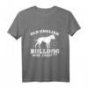 Old English Bulldog Was sonst Hundebesitzer Gassi T-Shirt - Perfektes Geschenk für Hunde- und Bulldoggenliebhaber zu Weihnachten, Geburtstag oder Vatertag