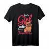 Mädchen Hundebesitzer Geschenk Französische Bulldogge T-Shirt – Perfektes Geschenk zu Weihnachten & Geburtstag für Hundeliebhaber