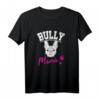 Damen Bully Mama Frenchie Frauchen T-Shirt – Französische Bulldogge Geschenk für Hundeliebhaber, Züchter & Frauchen zu Weihnachten, Geburtstag & Muttertag