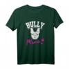 Damen Bully Mama Frenchie Frauchen T-Shirt – Französische Bulldogge Geschenk für Hundeliebhaber, Züchter & Frauchen zu Weihnachten, Geburtstag & Muttertag