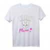 Damen Bully Mama Frenchie Frauchen T-Shirt – Französische Bulldogge Geschenk für Hundeliebhaber, Züchter & Frauchen zu Weihnachten, Geburtstag & Muttertag