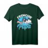 Frenchie Papa Hunde Herrchen T-Shirt - Lustiges French Bulldog Design für Hundebesitzer & Frenchie Fans, Perfekt zum Gassi & als Geschenk