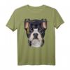 Süße französische Bulldogge im Hochschulabschluss Kappe T-Shirt - Lustiges Hundedesign für Tier- und Hundeeliebhaber
