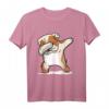 Englische Bulldogge T-Shirt mit DAB Dance Motiv – Lustiges Bulldog Shirt, Perfekt für Bulldog-Liebhaber & Hundefans als Geschenk