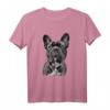 Französische Bulldogge Kleidung Damen Geschenk T-Shirt - Süßes Frenchie Design für Hunde-Liebhaber