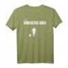 Walking Dad Französische Bulldogge Idee zum Vatertag T-Shirt - Humorvolles Geschenk für Bulldoggenliebhaber und Väter