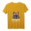 Damen Hunde Oma T-Shirt mit Französischer Bulldogge - Lustiges Gassi Motiv für Frauchen & Hundeliebhaberinnen, Perfekt als Geschenk zum Geburtstag, Weihnachten & Muttertag
