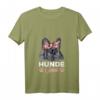 Damen Hunde Oma T-Shirt mit Französischer Bulldogge - Lustiges Gassi Motiv für Frauchen & Hundeliebhaberinnen, Perfekt als Geschenk zum Geburtstag, Weihnachten & Muttertag