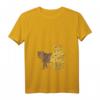 Damen Vintage Englische Bulldogge T-Shirt mit V-Ausschnitt – Perfektes Geschenk für Hundeliebhaberinnen zu Weihnachten, Muttertag & Geburtstag