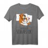 Offizielles Schlafshirt mit Englischer Bulldogge - Bequemes Hunde-Outfit für Hundeliebhaber, Morgenmuffel und als Geschenk für Familie & Freunde