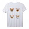 Lustiges Französische Bulldogge Hund T-Shirt mit Masken-Motiv - Perfekt für Hundeliebhaber, Zyniker und Humorvolle Geschenke