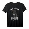 Weltbeste Hunde Oma T-Shirt mit Französischer Bulldogge - Lustiges Hundemotiv für Frauen, Mütter & Großmütter, Vintage Style Geschenkidee
