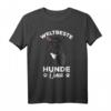 Weltbeste Hunde Oma T-Shirt mit Französischer Bulldogge - Lustiges Hundemotiv für Frauen, Mütter & Großmütter, Vintage Style Geschenkidee