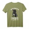 Weltbeste Hunde Oma T-Shirt mit Französischer Bulldogge - Lustiges Hundemotiv für Frauen, Mütter & Großmütter, Vintage Style Geschenkidee