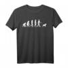 Hundebesitzer Hunderasse Evolution Französische Bulldogge - Retro T-Shirt für Hunde-Liebhaber, Männer & Frauen