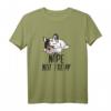 Französische Bulldogge Nope Not Today Grafikdesign T-Shirt – Humorvolles Hundemotiv, Klassischer Schnitt, Perfekt für Bulldoggen-Fans