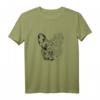 Französische Bulldogge Shirt Damen & Kinder - Frenchie Mama T-Shirt mit Blumenmotiv, ideales Geschenk für Bulldoggenliebhaberinnen