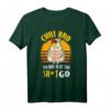 Englische Bulldogge T-Shirt mit Yoga Chill Bro Spruch - Lustiges Geschenk zum Geburtstag & Weihnachten für Hunde- und Yoga-Fans