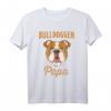 Bulldoggen Papa Geschenk - Englische Bulldogge T-Shirt für Hundeliebhaber, Vatertag, Geburtstag & Weihnachten