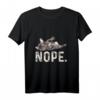 Nope Lazy Französische Bulldogge Dog Lover Geschenk T-Shirt – Perfektes Geschenk für Hunde- und Bulldoggenfans, Tierliebhaber & Tierretter