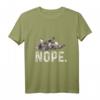 Nope Lazy Französische Bulldogge Dog Lover Geschenk T-Shirt – Perfektes Geschenk für Hunde- und Bulldoggenfans, Tierliebhaber & Tierretter